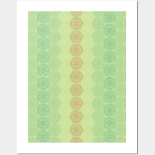 Citrus Splash Seamless Surface Pattern Design Posters and Art